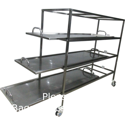 Factory Price American Style Mortuary Cadaver Cremation Funeral Mortuary Fridge Rack For Sale