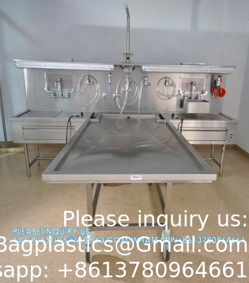 Formalin Sink Embalming Table Manufacture Mortuary Autopsy Station Corpse Washing Table Dissection Table Autopsy Table