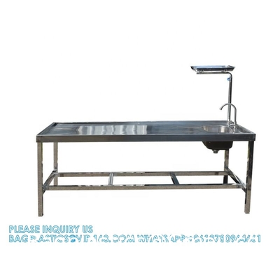 Formalin Sink Embalming Table Manufacture Mortuary Autopsy Station Corpse Washing Table Dissection Table Autopsy Table