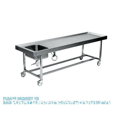 Formalin Sink Embalming Table Manufacture Mortuary Autopsy Station Corpse Washing Table Dissection Table Autopsy Table