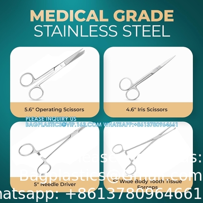 Advanced Dissection Kit - 37 Pieces Total. High Grade Stainless Steel Instruments Perfect For Anatomy, Biology, Botany