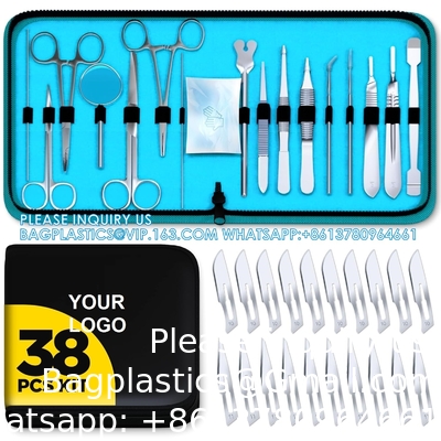 Advanced Dissection Kit - 37 Pieces Total. High Grade Stainless Steel Instruments Perfect For Anatomy, Biology, Botany