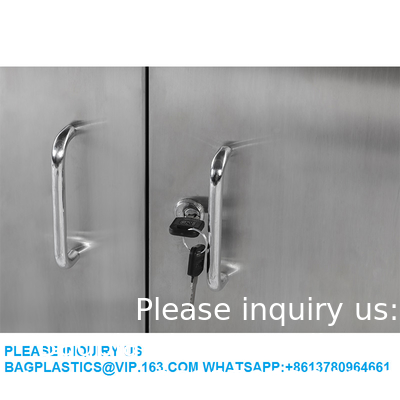 Lab Furniture Supplies Factory Customized Laboratory Metal Stainless Steel Single Faucet Sink With Two Doors Cabinet