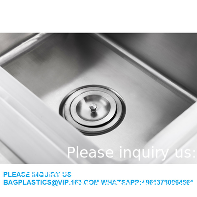 Lab Furniture Supplies Bathroom, Hospital, School, Laboratory Metal Stainless Steel Single Faucet Sink With Cabinet