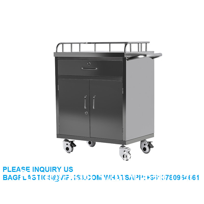 Lab Furniture Supplies Factory Customized Factory Customized Stainless Steel 304 Metal Medicine Cart