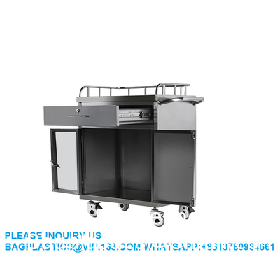 Lab Furniture Supplies Factory Customized Factory Customized Stainless Steel 304 Metal Medicine Cart