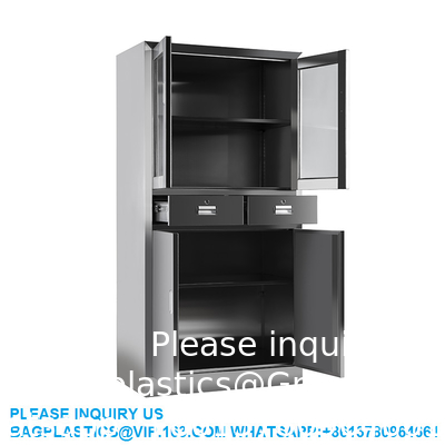 Lab Furniture Supplies Factory Customized Metal Stainless Steel Medical Cabinet With Drawers