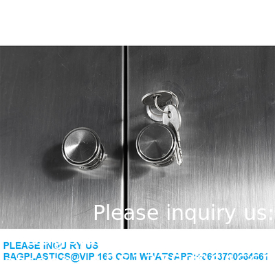 Lab Furniture Supplies Factory Customized Stainless Steel Metal Cabinet With Hook