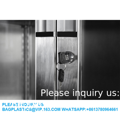 Lab Furniture Supplies Factory Customized 5 Doors Metal Stainless Steel Cabinet For Laboratory