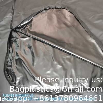 Manufacture Custom Central Zipper Disposable Waterproof Dead Body Packing Cross Bag