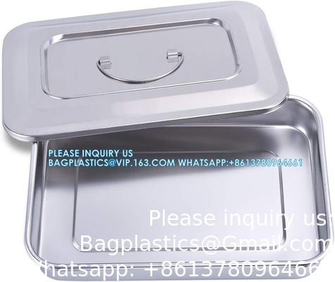 Wax Dissecting Tray Stainless Steel Thicken Dissection Pan Biological Equipment For Junior Senior School Laboratory