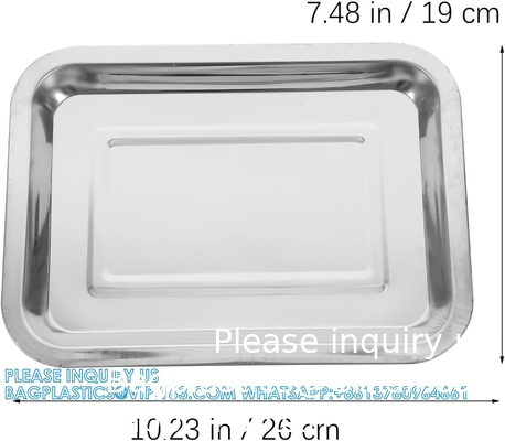 Wax Dissecting Tray Stainless Steel Thicken Dissection Pan Biological Equipment For Junior Senior School Laboratory