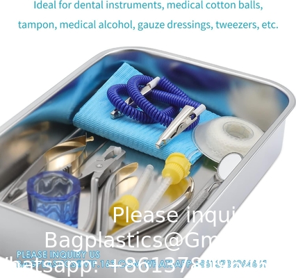 Wax Dissecting Tray Stainless Steel Thicken Dissection Pan Biological Equipment For Junior Senior School Laboratory