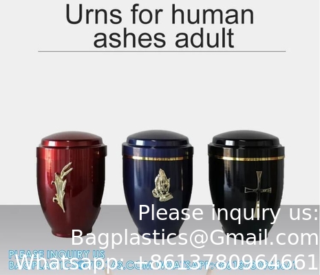 Funeral Supplies Factory Price Cremation Human Pet Cinerary Casket Metal Funeral Urn