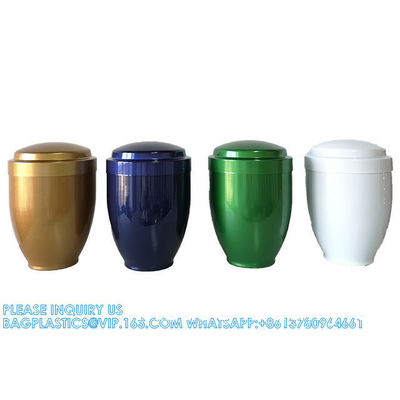 Funeral Supplies Factory Price Cremation Human Pet Cinerary Casket Metal Funeral Urn