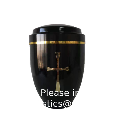 Funeral Supplies Factory Price Cremation Human Pet Cinerary Casket Metal Funeral Urn