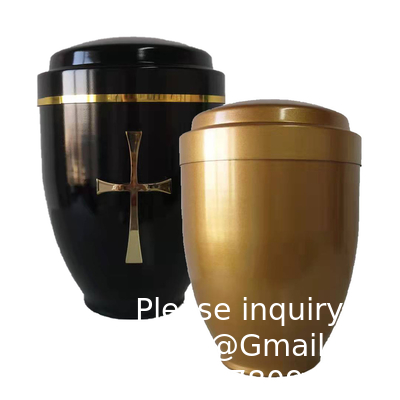 Funeral Supplies Factory Price Cremation Human Pet Cinerary Casket Metal Funeral Urn