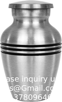 Urns for Human Ashes Female &amp; Male, Urns for Ashes Adult Female, Funeral Urns - Pewter, 4 Small Keepsakes
