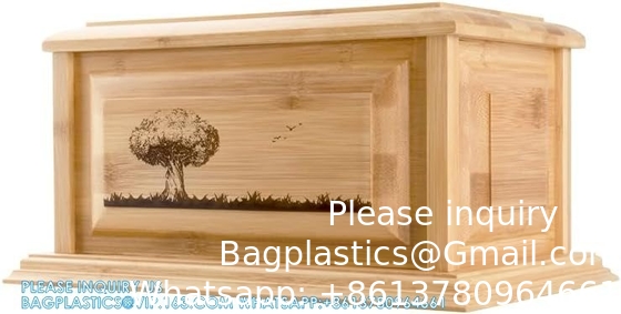Tree Of Life Wooden Urns For Human Ashes Adult Male/Female, Professional Decorative Cremation Wood Urn For Ashes