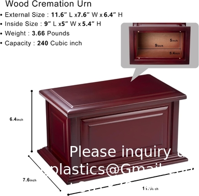 Male Female,Decorative Urns,Urns For Human Ashes,Wooden Urn,Cremation Urn, Cremation Urns For Adult