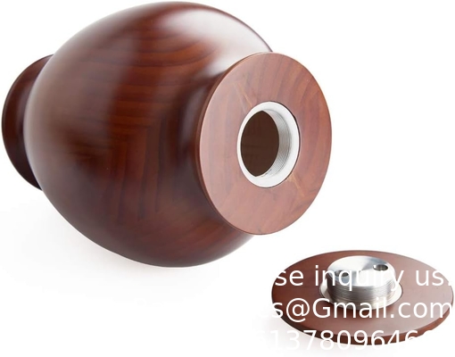 Elegant Wood Vase Urns For Human Ashes Adult Male/Female,For Adults Up To 200lbs,Burial Cremation Urn For Funeral