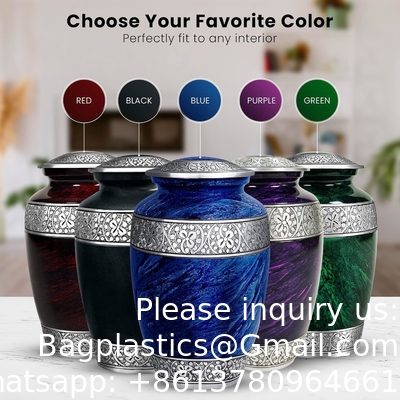 Urn for Human Ashes Adult Memorial Funeral Cremation Large Burial Urns (Adult Cremation Urn)