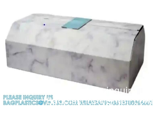 Animal Caskets And Coffins Cardboard Funeral Supplies Cat Paw Print Cylindrical Paper Scatter Tube Pet Ashes Cremation