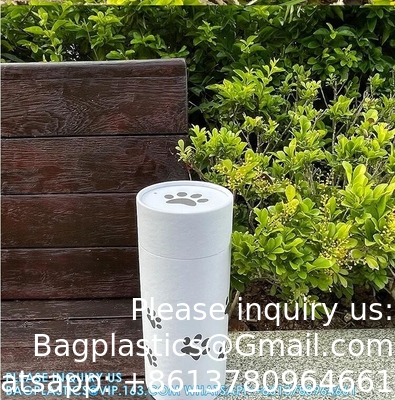 Funeral Supplie Cardboard Biodegradable Animal Coffin Casket Scatter Pod Paper Tube Cremation Ashes Pet Scatterinh Urn