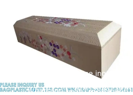 Japanese Burial Supplies Hand-Carved Foldable Wooden Casket Coffin Funeral Supplies Burial Wood Casket Coffin