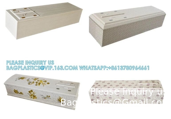 Paulownia Solid Wood Coffin With Carving Funeral Wood Casket Dome Coffin Wooden Casket Dome Shape