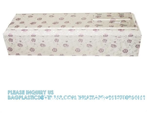 Dome Shape Cloth Decoration Wood Coffin Funeral Supplies Wood Burial Coffin Burial Collapsible Coffin Casket