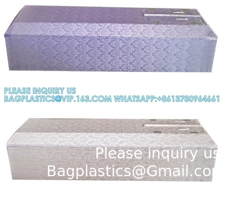 Plywood Casket High Gloss Painting Coffin High Gloss Painting Wooden Casket Funeral Flower Painting Wooden Coffin