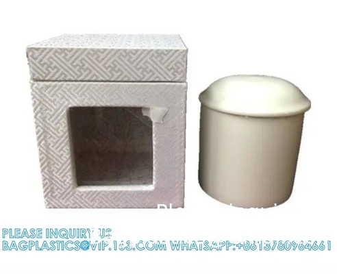 Hand-Made Japanese Style Cinerary MDF Casket With Window Human Ash Wood Urn Bone Box