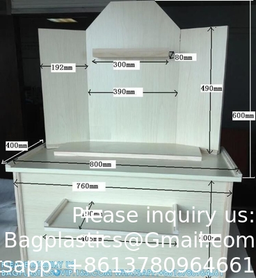 Funeral Supplies, wood Table, Wooden Buddhist Cabinet Ancestral Altar For Funeral Ceremony
