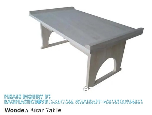 Funeral Supplies, Wood Table, Japan Paulownia Wooden Altar Table Platform For Funeral Ceremony