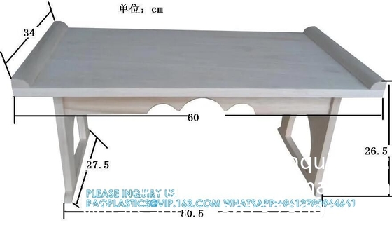 Funeral Supplies, Wood Table, Japan Paulownia Wooden Altar Table Platform For Funeral Ceremony