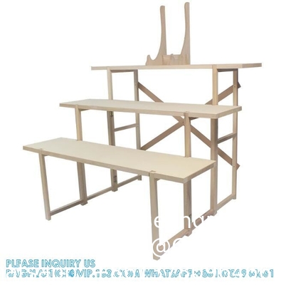 Funeral Supplies, Wood Table, Export To Japan Collapsible Wooden Altar For Buddhist Funeral Ceremony
