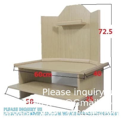 Funeral Supplies, Wood Table, High Quality Funeral Altar Offerings Table For Japanese Buddhist Sacrificial Ceremony