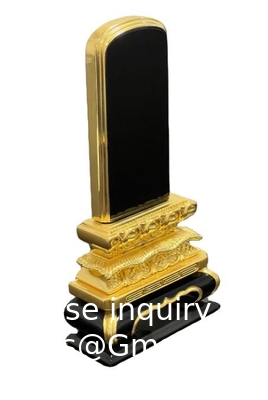 Funeral Supplies, Wood Table, Japanese Funeral Ancestor Memorial Wooden Tablet Monument Ancestors Memorial