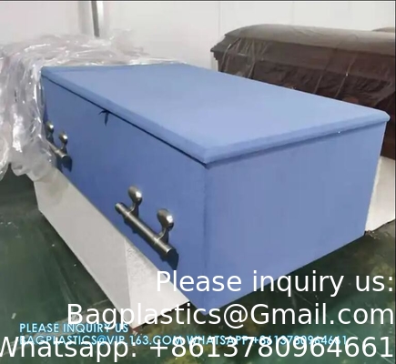 Funeral Adult Cheap Wood Coffins With Best Painting funeral supplies wholesale luxury casket urn cremation coffin
