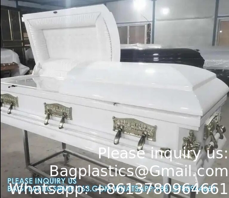 Paper Veneer Casket Solid Wood Caskets Wood Veneer MDF Caskets Cardboard Caskets European Coffins