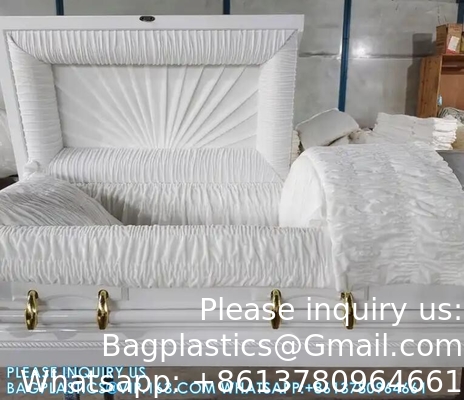 Paper Veneer Casket Solid Wood Caskets Wood Veneer MDF Caskets Cardboard Caskets European Coffins