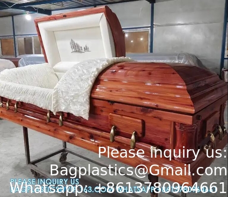 Solid Wood Caskets Wood Veneer MDF Caskets Cardboard Caskets European Coffins Cremation Caskets Metal Caskets