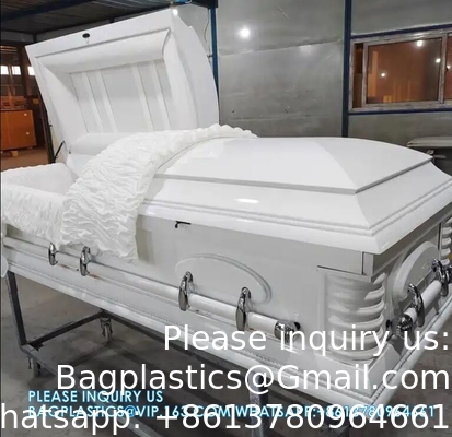 Solid Wood Caskets Wood Veneer MDF Caskets Cardboard Caskets European Coffins Cremation Caskets Metal Caskets