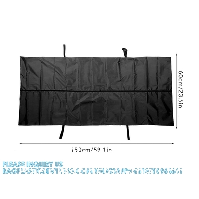 Body Bag, Leak Proof Cadaver Morgue Bodies Bag With 4 Handles, Center Zipper, Emergency Bodies Storage Bag Funeral