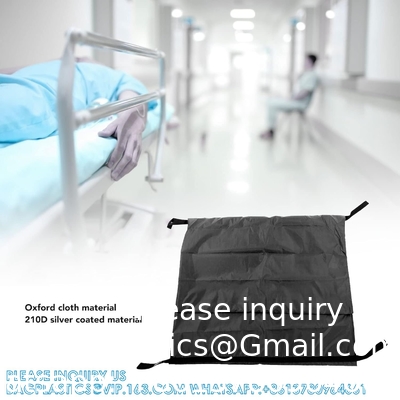 Body Bag, Leak Proof Cadaver Morgue Bodies Bag With 4 Handles, Center Zipper, Emergency Bodies Storage Bag Funeral
