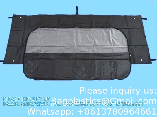Cadaver Bag, Cadaver Bag Leakage-Proof 210D Waterproof Windproof Body Storage Bag Corpse Bag Funeral Supplies