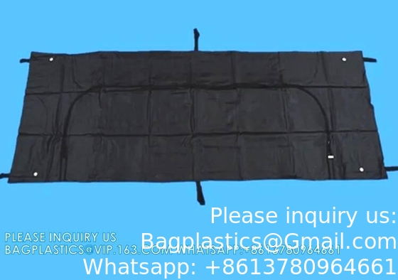 Cadaver Bag, Cadaver Bag Leakage-Proof 210D Waterproof Windproof Body Storage Bag Corpse Bag Funeral Supplies