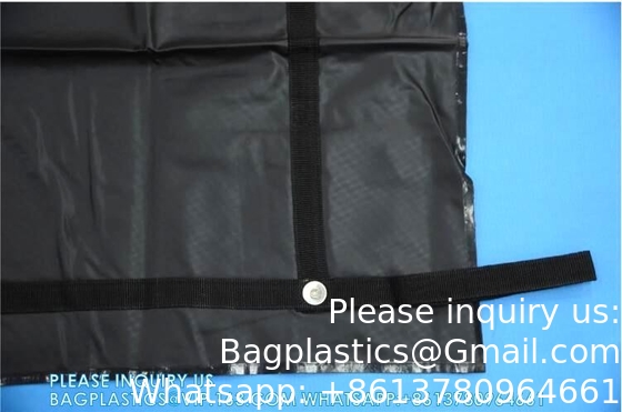 Cadaver Bag, Cadaver Bag Leakage-Proof 210D Waterproof Windproof Body Storage Bag Corpse Bag Funeral Supplies