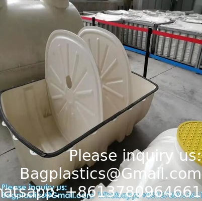 Underground Glass Fiber Reinforced Septic Tank Water Saving Toilet Flushing System Cubicle System